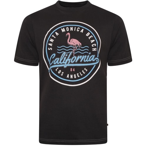 KAM Santa Monica T-Shirt Black
